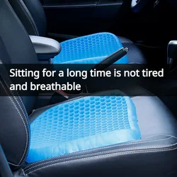 Car seat cushion Gel Seat cushion 3D Honeycomb Cool Breathable Cool seat cushion Car home office chair seat cushion Car interior
