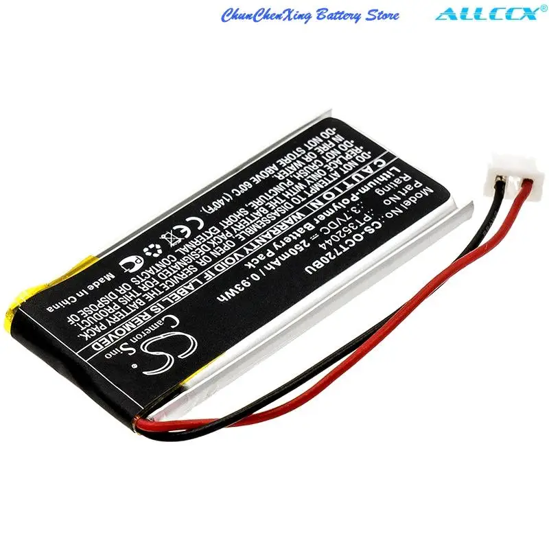 Replacement 250mAh CMOS/BackUp battery for Oracle Tablet 720  Tablet 721