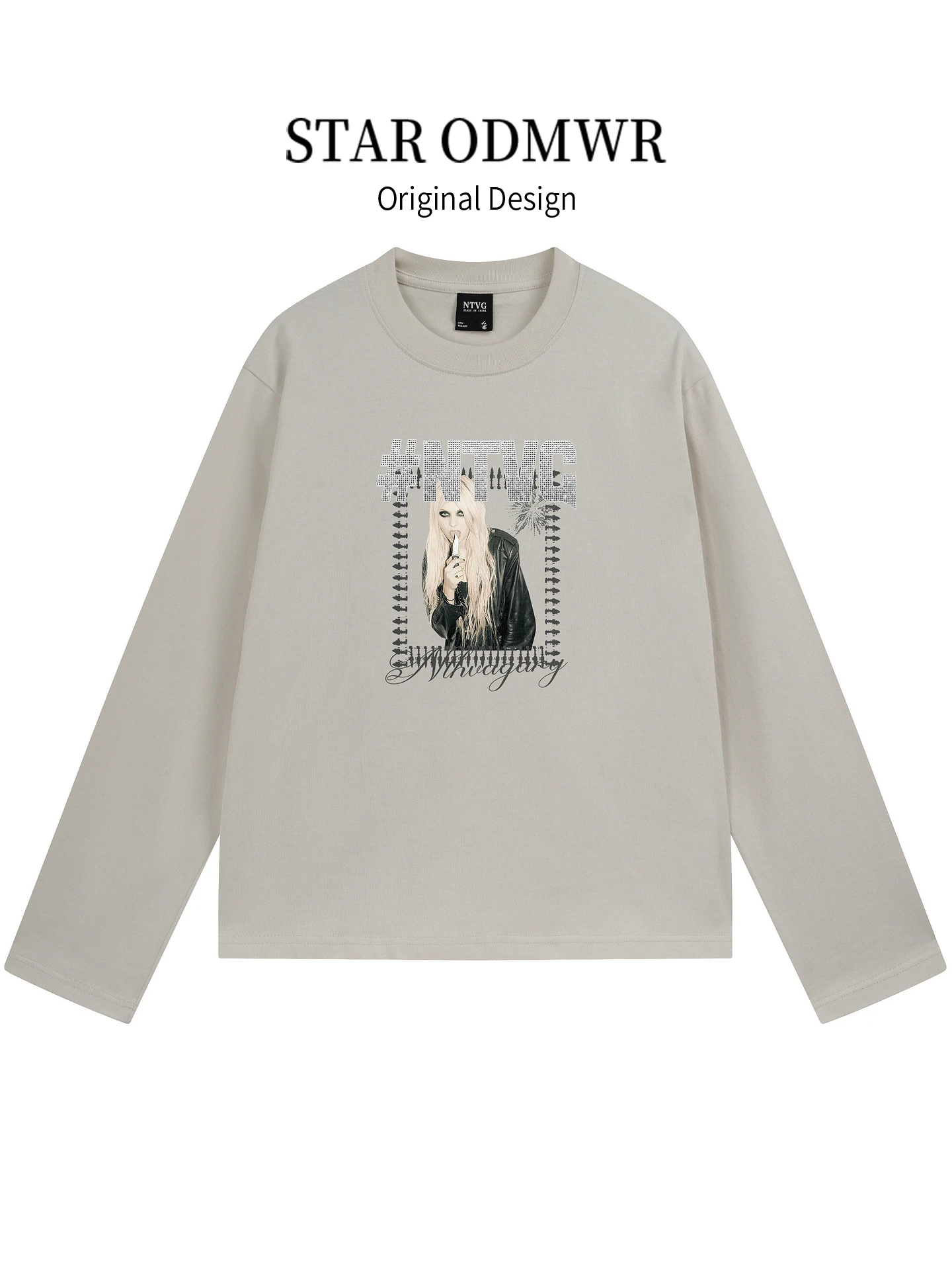 Camiseta Casual de Algodão Vintage com Estampa de Personagem Retrô Americano, Manga Longa, Popular entre Jovens, para Homens ...