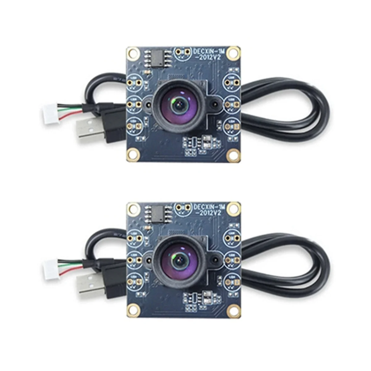 Retail! 100 Degree Camera Module 1MP OV9732 1280x720 USB Free Driver Manual Focus with 2 Meter Cable for WinXP/7/8/10 2Pcs