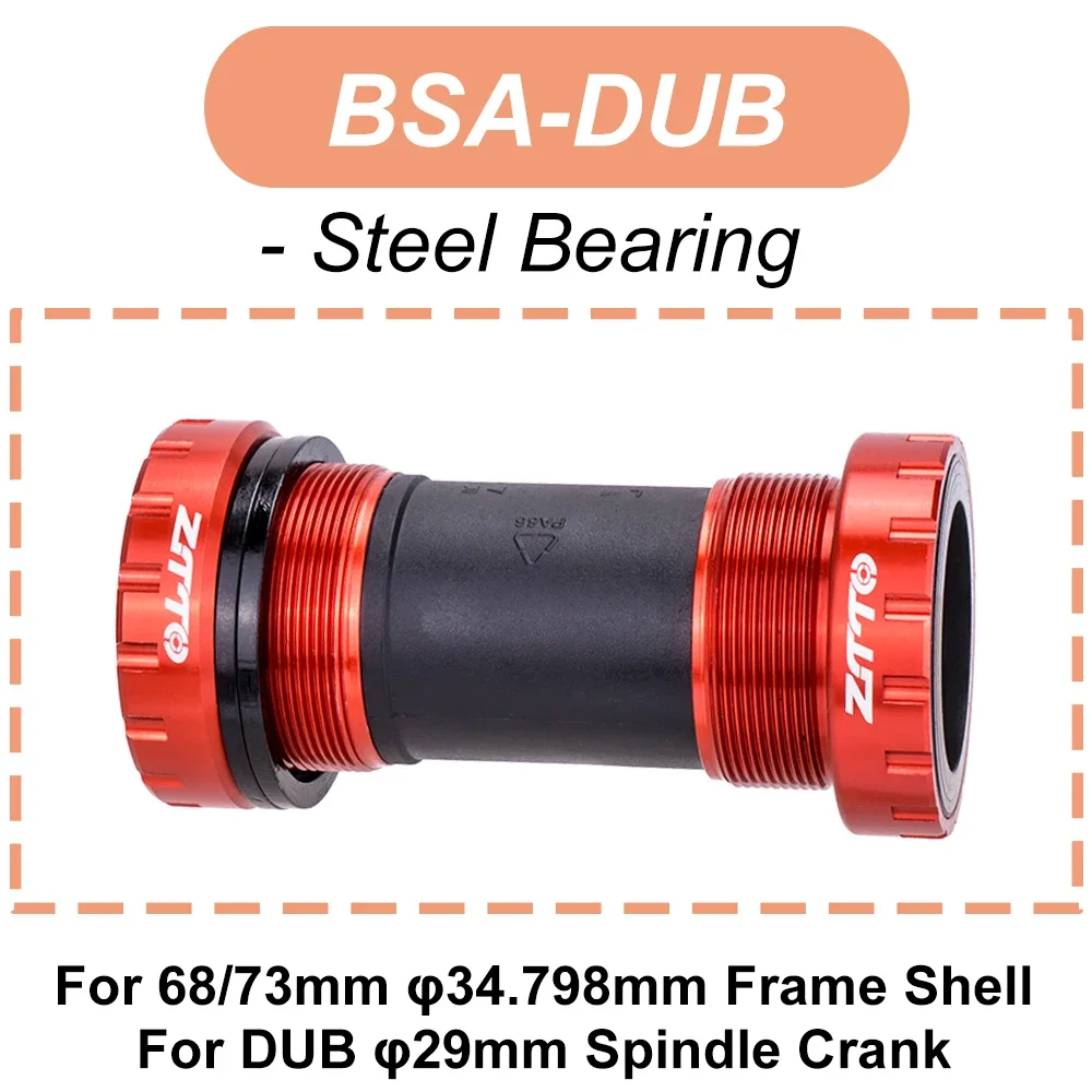ZTTO BB DUB Fahrrad-Innenlager 29mm Kurbelachse Stahl-Keramik-Lager MTB Fahrradrahmen BSA BB86 92 BB386 BB30 PF30 T47 PF79 – Detail 5