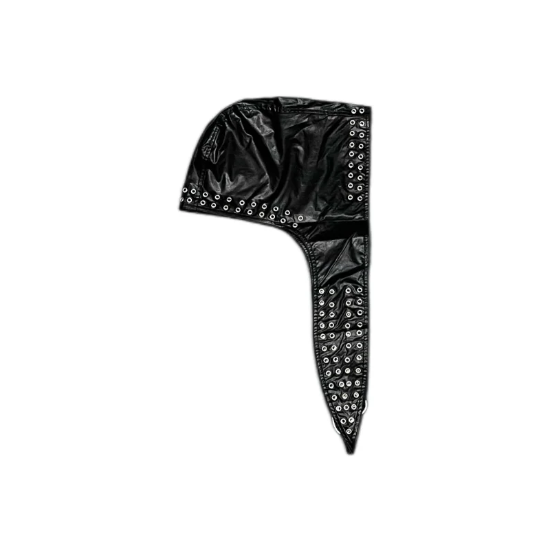 

Opium YVL Sle Leather Durag Heaap Hip Hop Tie Dye Headwear Rivet Casual Spring Autumn Winter ex Youth Hat
