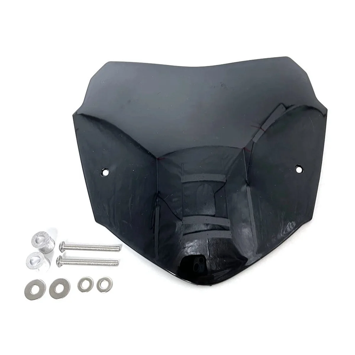 

High-Quality Motorcycles Sport Wind Deflector Retro Windshield Black