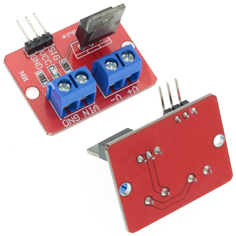 Picture 7: 1 Piece/5 PCS 0-24V Top Mosfet Button IRF520 MOS Driver Module For Arduino MCU ARM Raspberry Pi