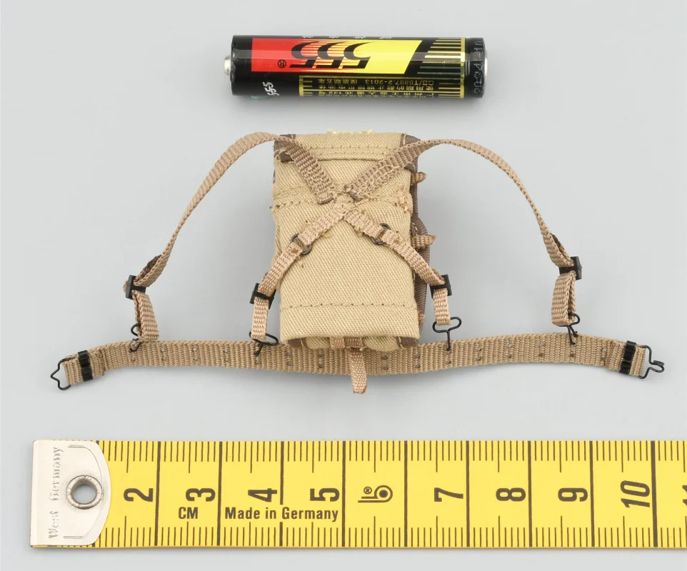 Zaino da soldato in scala 1/12 e modello di cintura per soldati medici LW015 da 6''