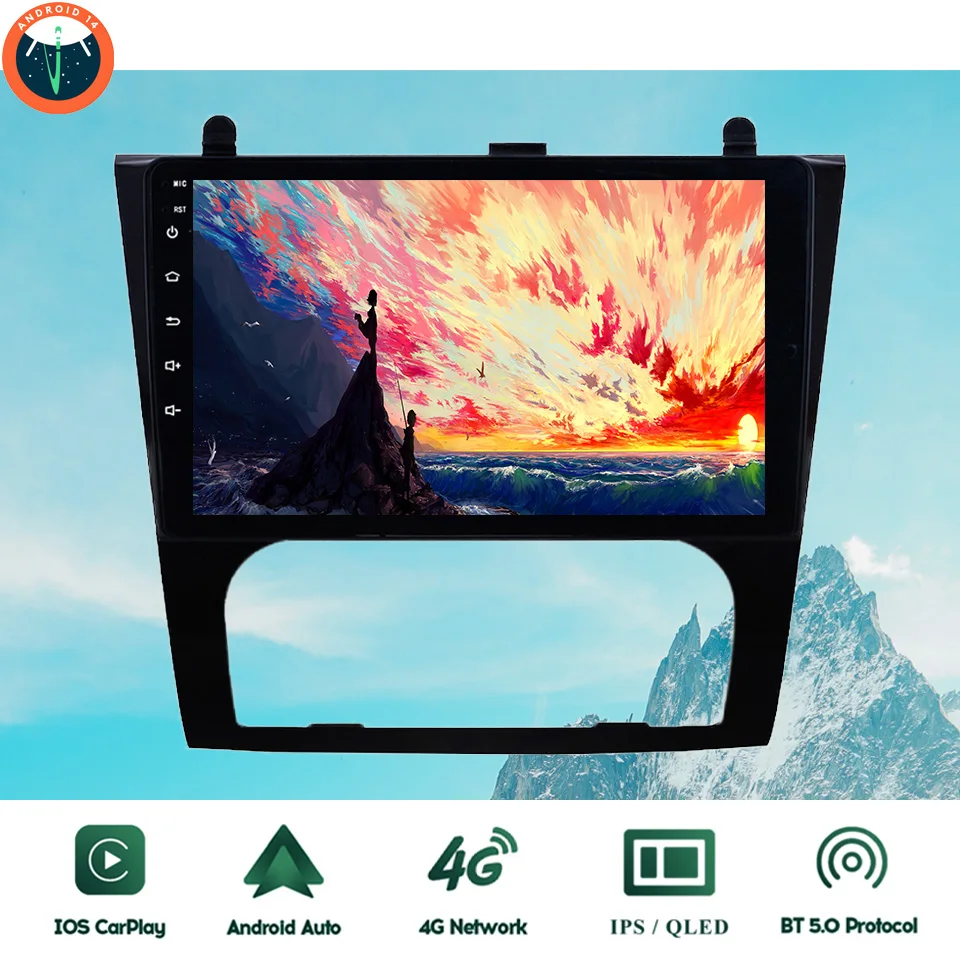 Android 14.0 Car Radio GPS Navi DVD HU For Nissan Teana Altima 2008 2010 2012 Auto Stereo Multimedia With 4G Sim WiFi Carplay