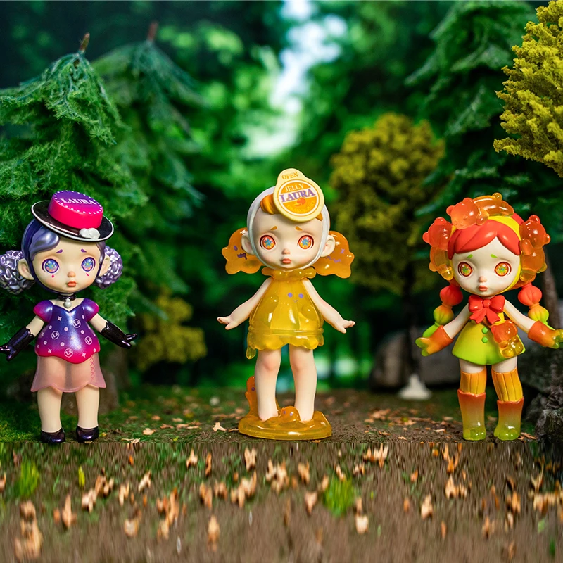 Toycity "حفلة وحوش حلوة" سلسلة صندوق أعمى عمل الشكل الأصلي الكرتون المحيط صندوق غامض لعب الأطفال عيد ميلاد Gi #4