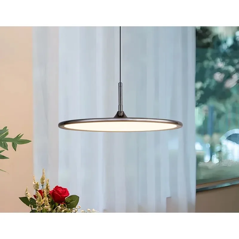 

Chandelier flying saucer eye protection modern minimalist dining table dining room