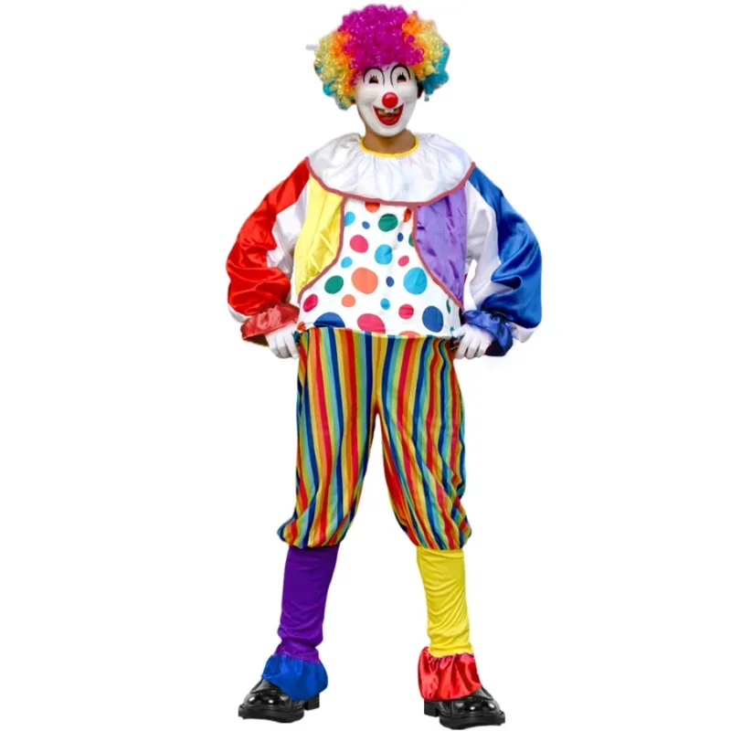 Костюм Хэллоуин Костюм Косплей Красочный комбинезон Платье для выступления на сцене