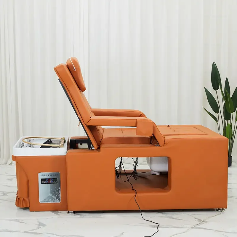 The Newest  Hot-selling  Dual-purpose Electric Massage Shampoo Bed Back Can Be Lifted and Customized Colors