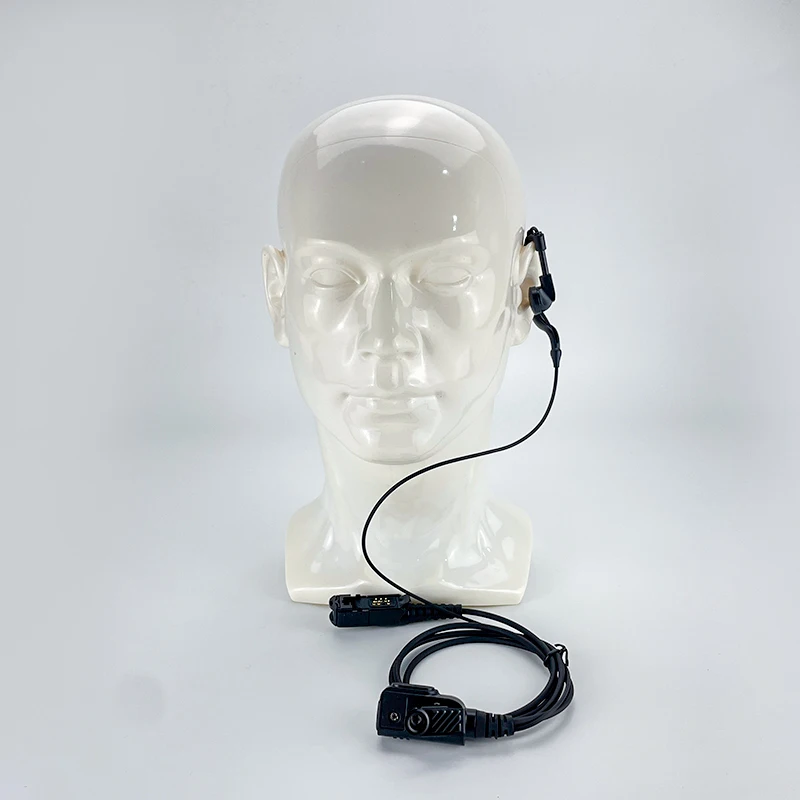 K14 Wired Music Earphones & Headphones for Motorola XIR P6600i XIR P6620i Walkie-Talkies MTP3250 Over-the-Ear Headsets