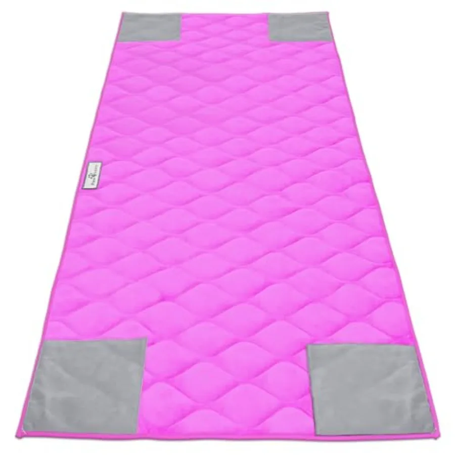 

PopCorner Guinea Pig Cage Liners Washable Fleece Bedding or Pet Bed Mat for Small Animals Super Absorbent Pee Pad with Reinforc