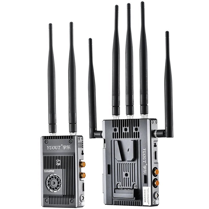 2025 YUOUT 350m Zero Latency No Delay Wireless Image Transmission System Broadcast Video Transmitter