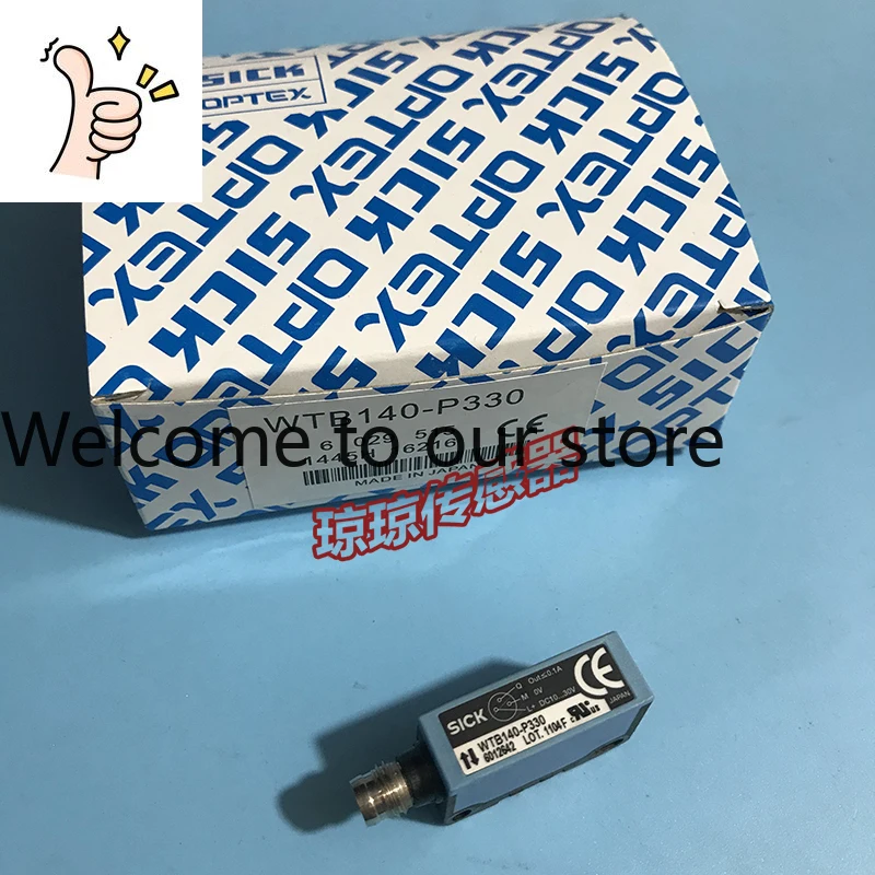 Sensor Fotoelétrico de Reflexão Difusa SICK Schick WTB140-P330 da Alemanha, Qualidade Garantida, Um Ano de Garantia