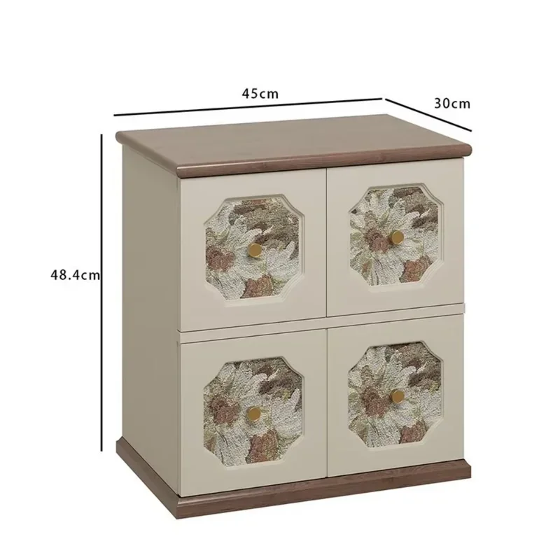 xx-Stylish Nordic Nightstand Luxury Elegant Chic Modern Simple Comfort Indoor Style Mesa De Noche Bedroom Furniture^