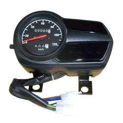 Motorcycle Speedometer for Suzuki Haojue Qingqi QS110 GD110 110cc Gear Display Speed Meter Clock