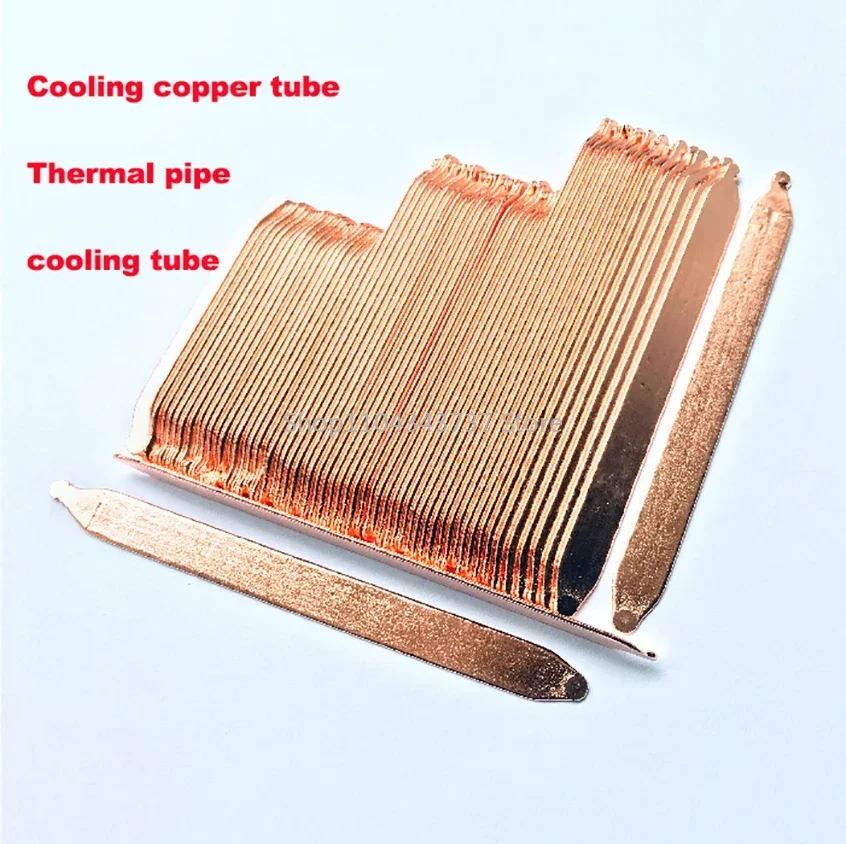 Heat Dissipation Copper Tube CPU/Graphics Card DIY Heat Sink Notebook Copper Tube Thermal Fluid Cooling Tube 60-300mm