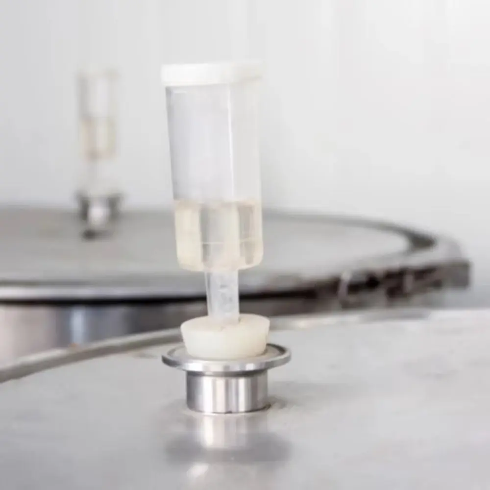 Three-Piece Airlock Wine Degassing Valve Water Sealed Multifunctional Beer Check Valve Silicone Solids Plug