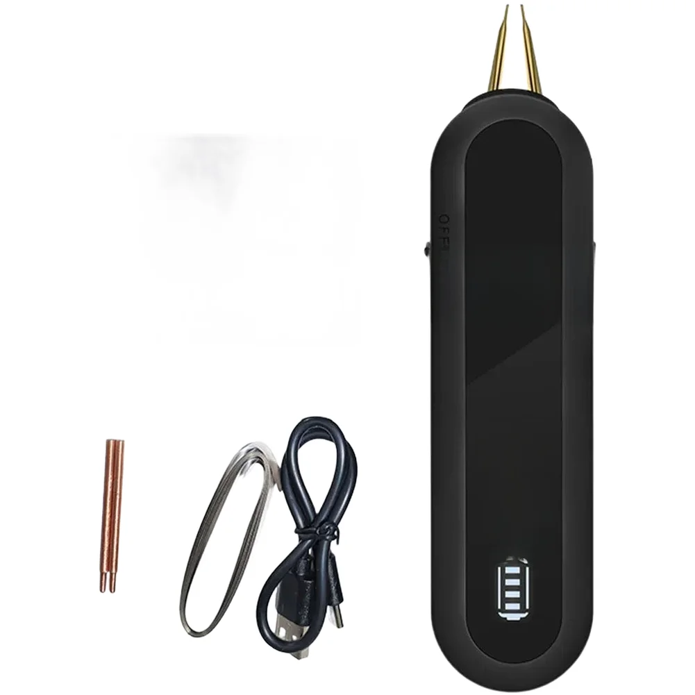 Spot Welder for Battery Pack Building Nickel Sheet 0.25mm Welding Portable Handheld Design with Safety Protection