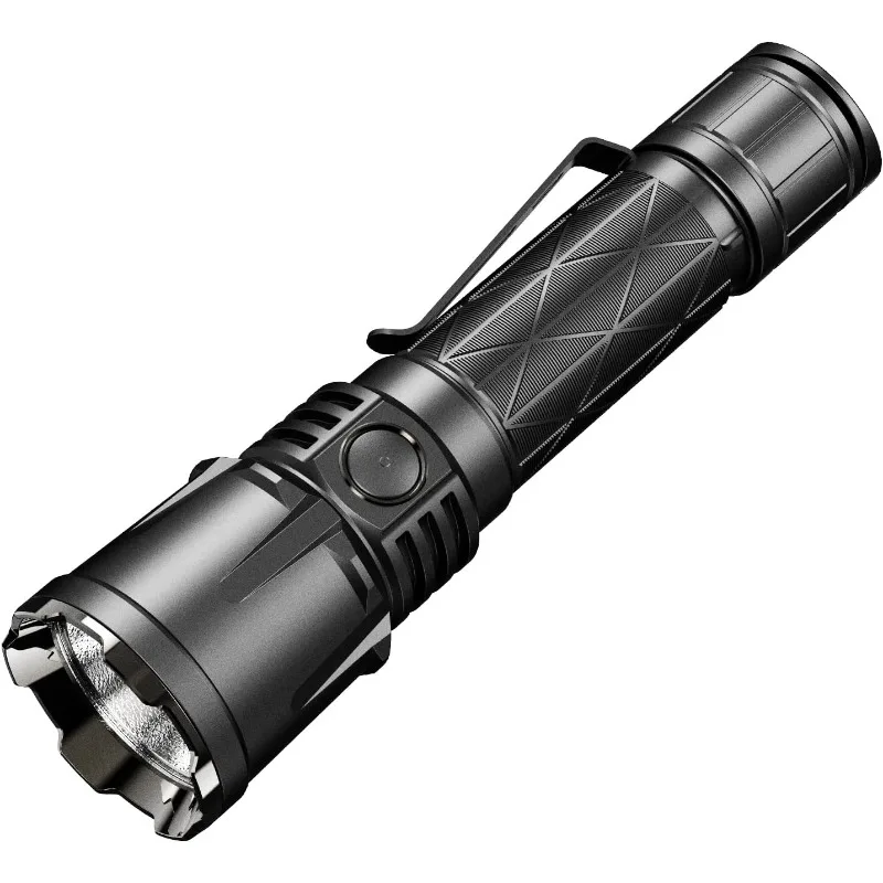 klarus XT21X Pro 4400 Lumens Rechargeable Advanced Tactical Flashlight, Beam Reach 336m, 5000mAh Battery, Super Bundle