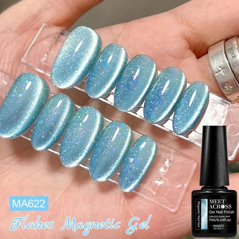 7ml 젤리 플레이크 고양이 마그네틱 젤 매니큐어 스파클링 글리터 여름 컬러 젤 폴란드어 UV 젤 바니시 네일 아트 DIY