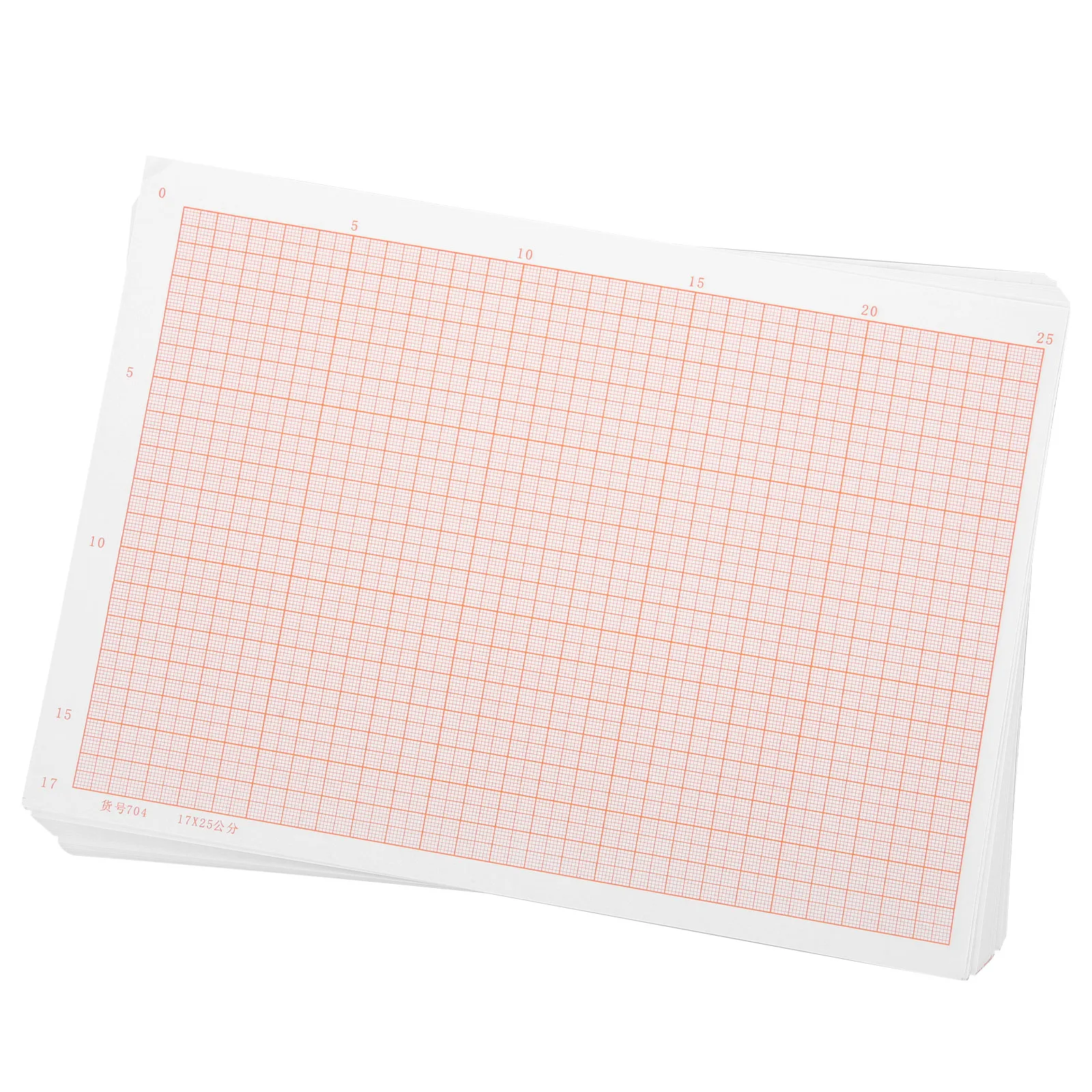 100Sheets Coordinate Grid Paper A4 Size Multi Function Drawing Paper for Students Architects Math Painting Math Supplies