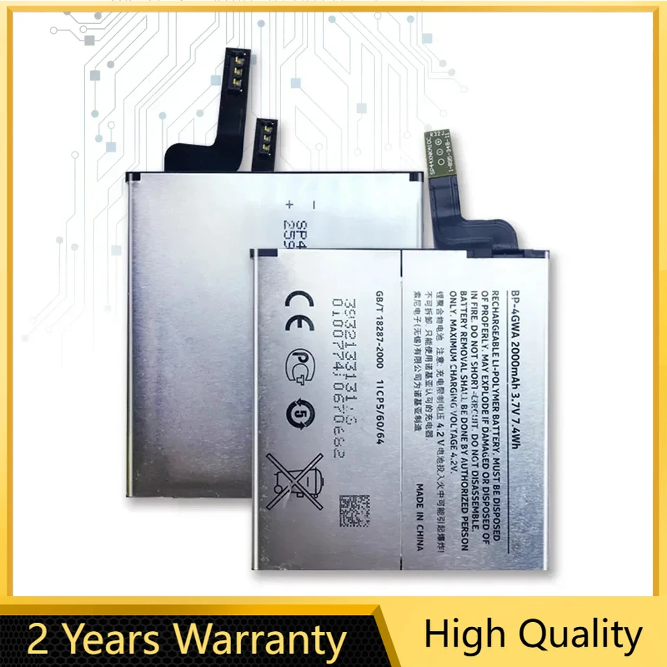 Запасная батарея для Nokia Lumia, BP-4GWA, 625 Max Lumia625H, Lumia 720T, RM-885 Zeal с Трек-кодом, 2000 мАч
