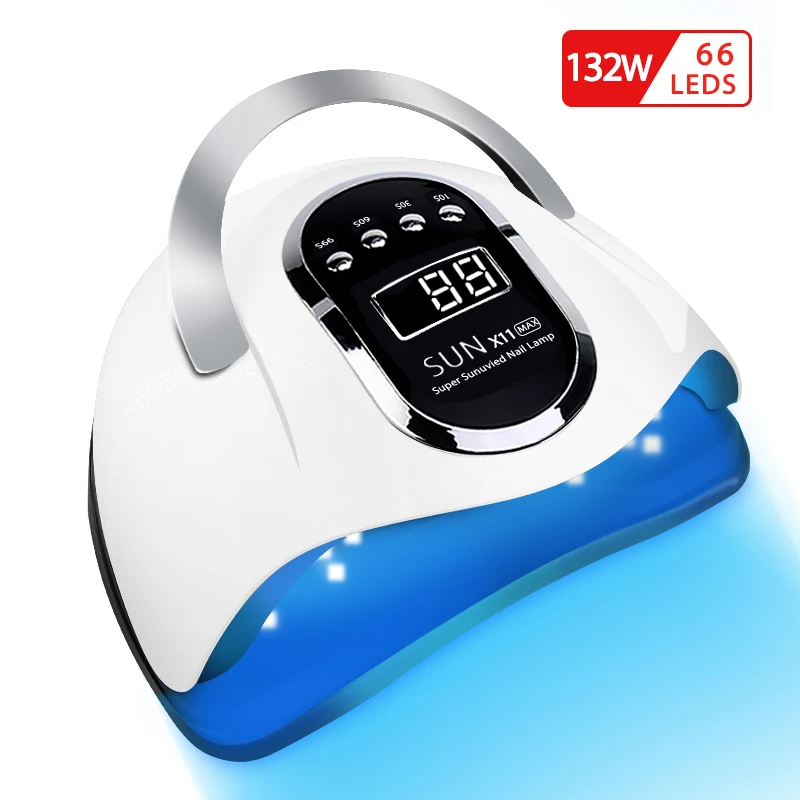 UV LED Nail Lamp Nail Dryer 57 LEDs Lamp Quick Drying Nail Gel Polish Manicure Pedicure Professional Nail Salon Lamp Dryer