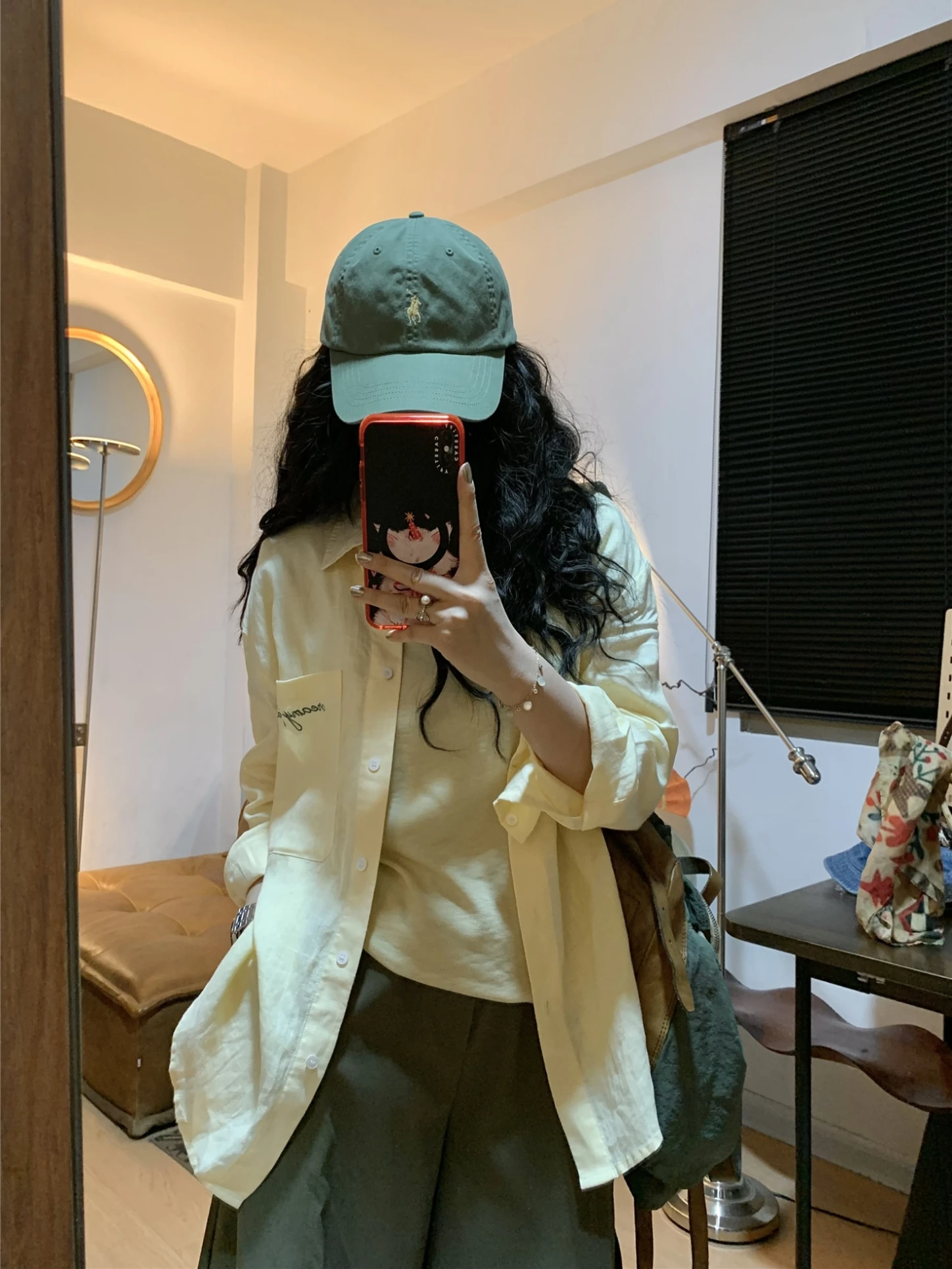 

QinEition Women's Loose Long Sleeve Linen Shirt Spring Fashion French Style Breathable Comfortable Embroidered Sun Protection...