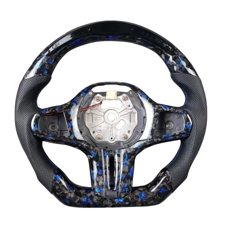 

Customized LED Smart Carbon Fiber Steering Wheel Is Suitable for BMW 3 Series 5 Series G20 G21 G28 M3 G80 G30