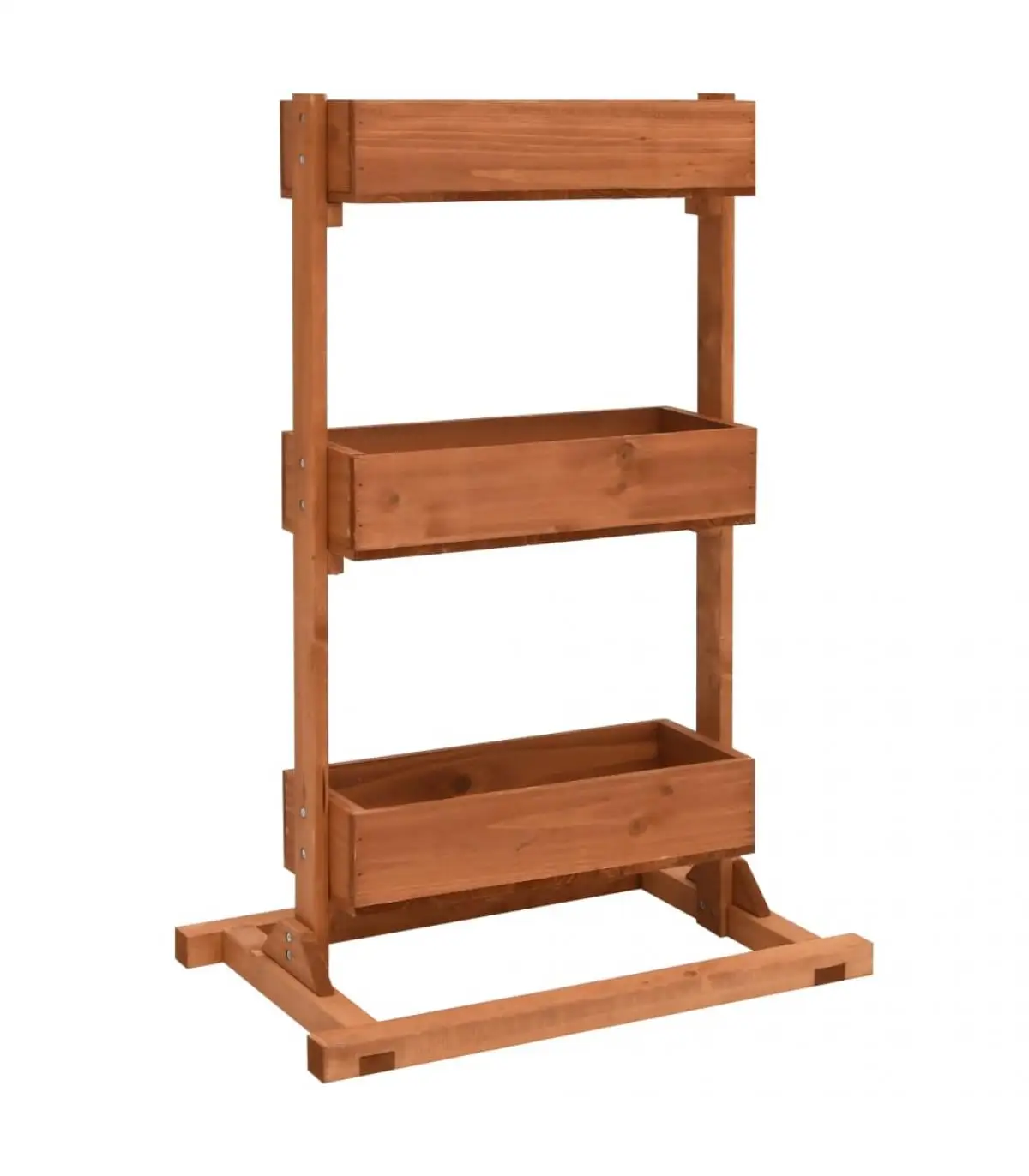 Spruce wood planter pots stands 52x30x78 cm