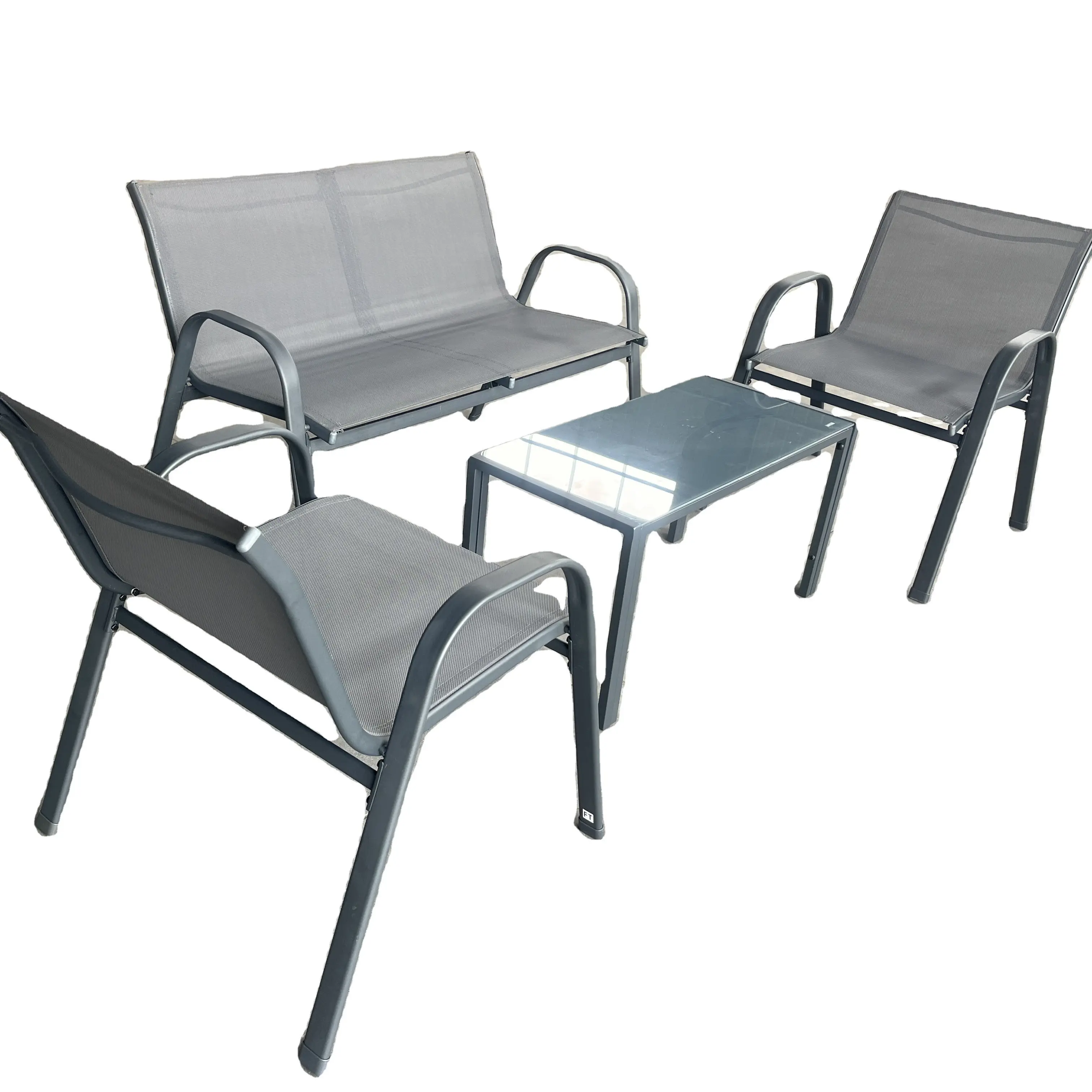 

Factory Direct 1 Piece Table 3 Piece Chairs Outdoor Garden Furniture Table and Chair Set Leisure Garden Outdoor Sofa