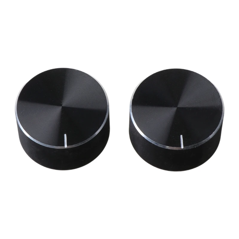 2Pcs 25x13mm D Axis Rotary Potentiometer Knob Encoder Volume Control For Speaker Amplifier Audio HiFi