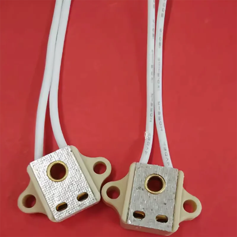 2PCS/Lot Topcon 6V20W special lamp holder for slit lamp G4 lamp holder ceramic lamp holder