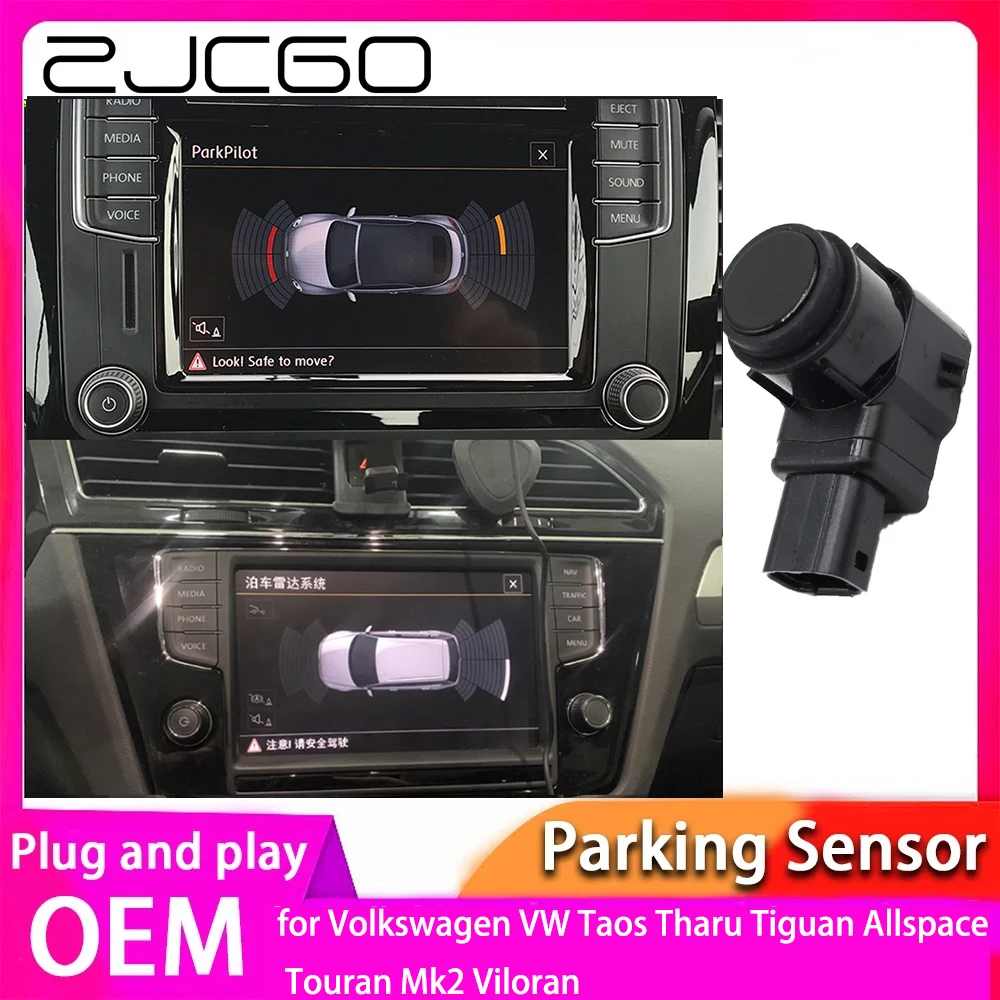 Parking Sensor Assistance Backup Radar Buzzer System For Volkswagen VW Taos Tharu Tiguan Allspace Touran Mk2 Viloran