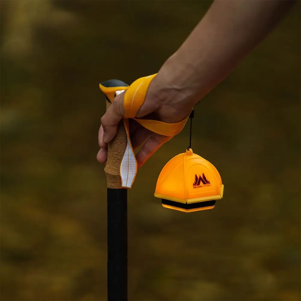 

Adjustment Camping Atmosphere Light Rechargeable Magnetic LED Camping Lamp with Hook Long-Lasting Dimming Tent Lamp