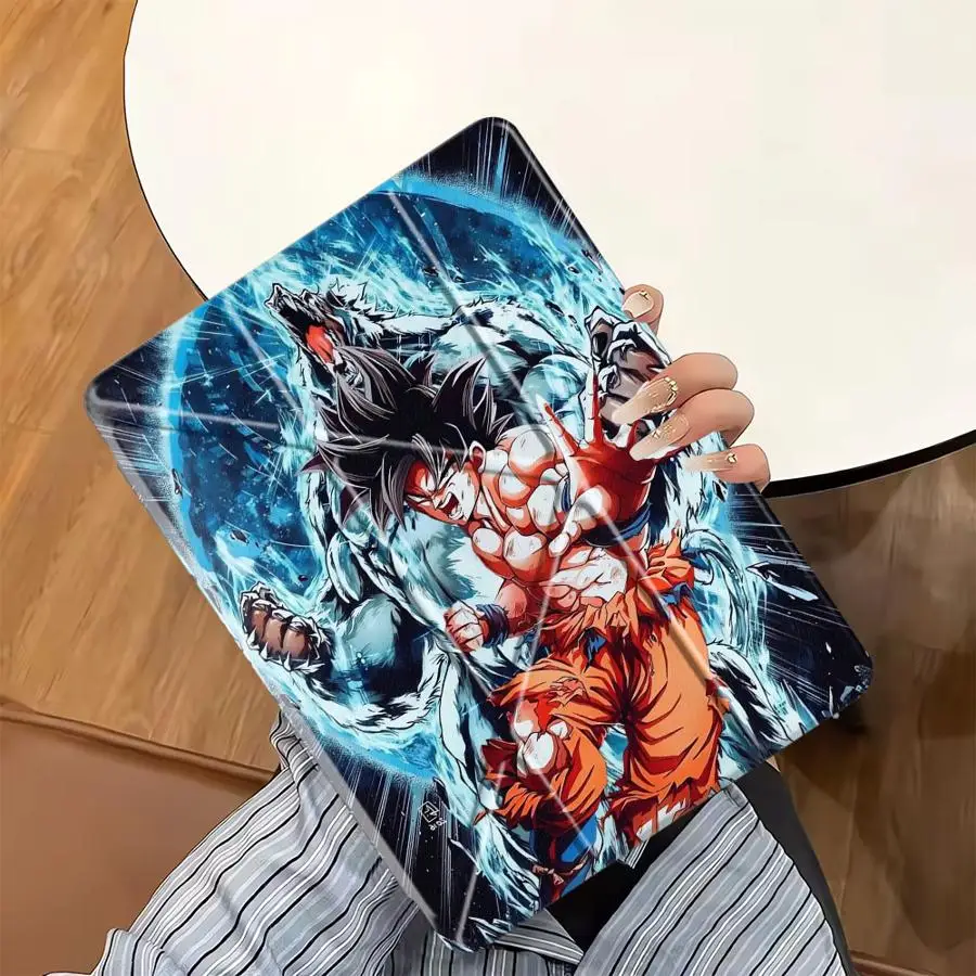 Tablet Case For iPad Air 4 5 M3 M2 1 2 M4 11inch Pro 2025 Pro 11th 10th 9th 8th 7th 12.9inch Mini 6 7 Holder Cover Dragon Ball