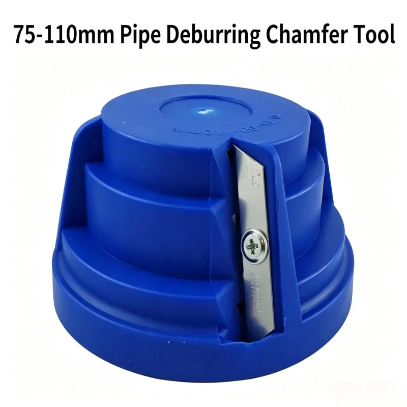 20-63mm Type Pipe Beveler, Manual Plastic Pipe Chamfering Tool for Beveling and Deburring Pipe Ends for Hot Melt Connection