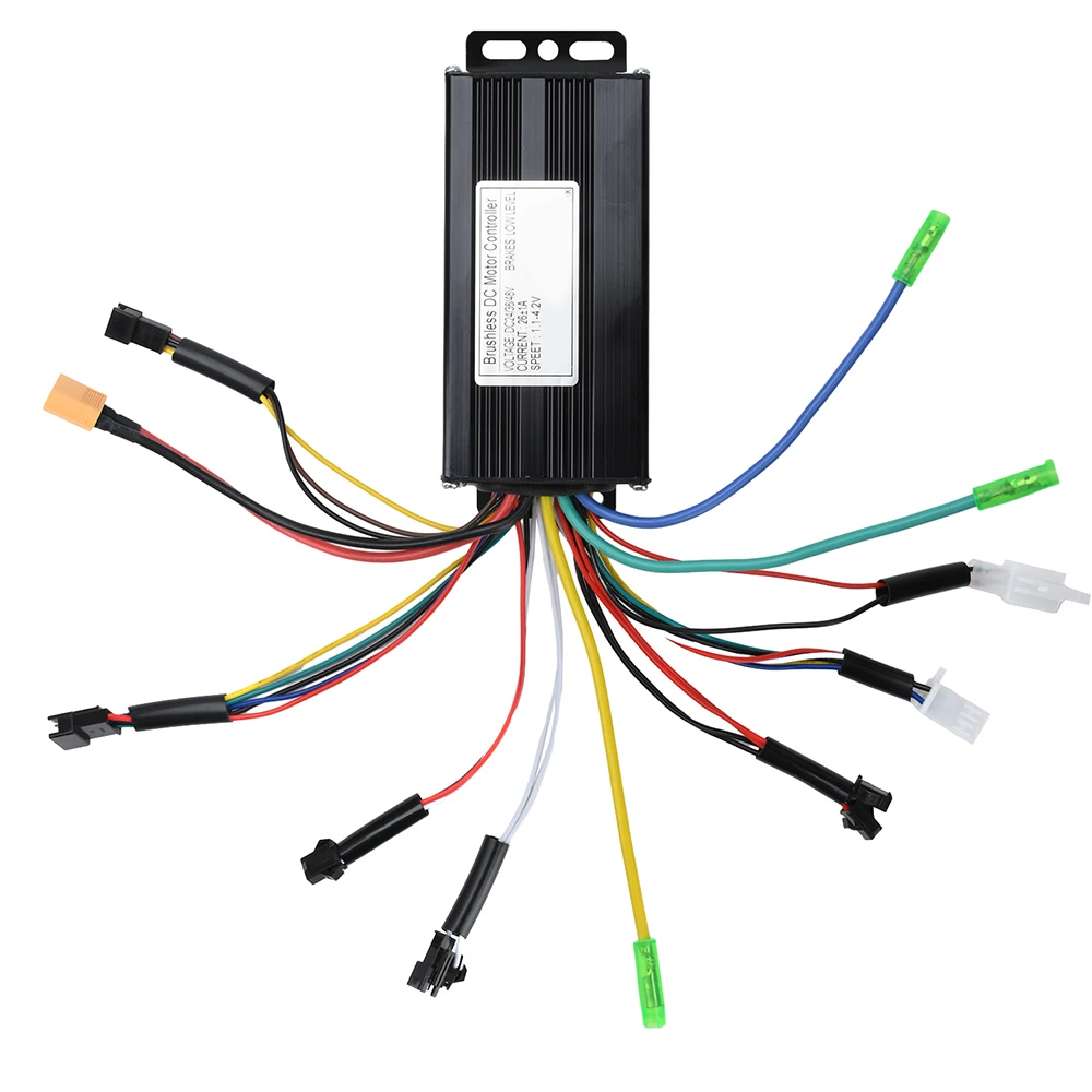 24V/36/48V DC Bürstenloser Motorcontroller 26A 500/750W Bürstenloser Drei-Modus-Controller für Elektrofahrradzubehör – Detail 3