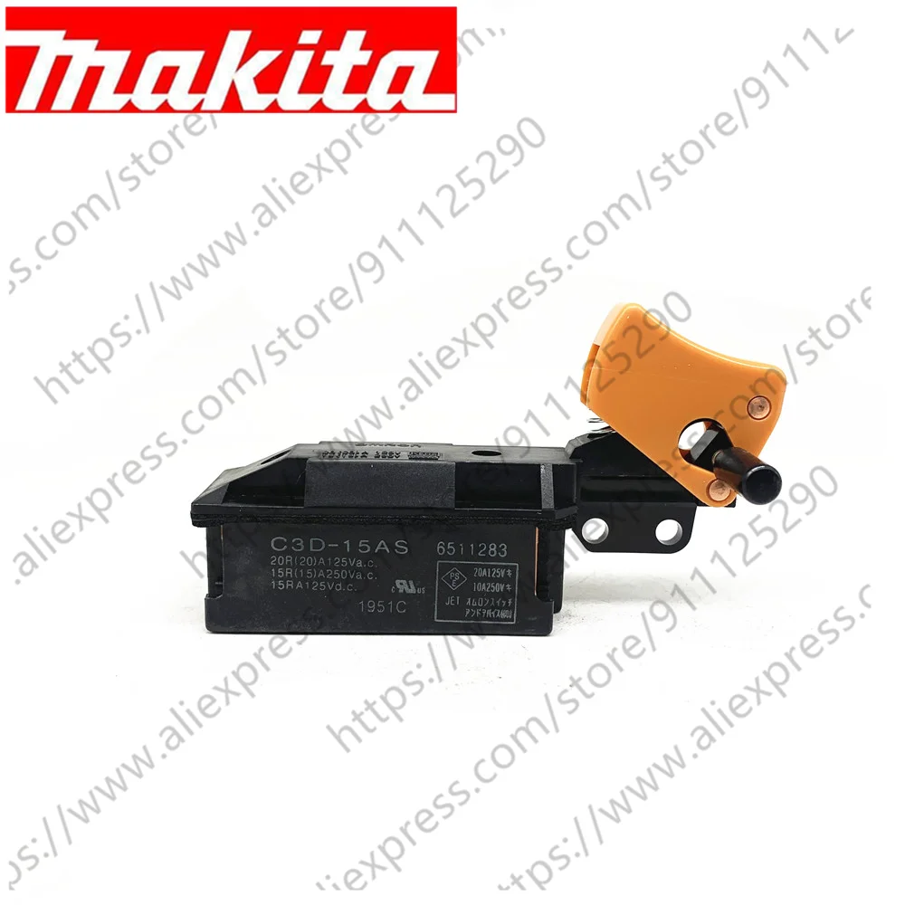 Công Tắc Cho Makita 9627 9000BL 9005B 9015DB GA7001L GA7911 9016DB 9607BL 9609B 9607B 9069HB 9069NB