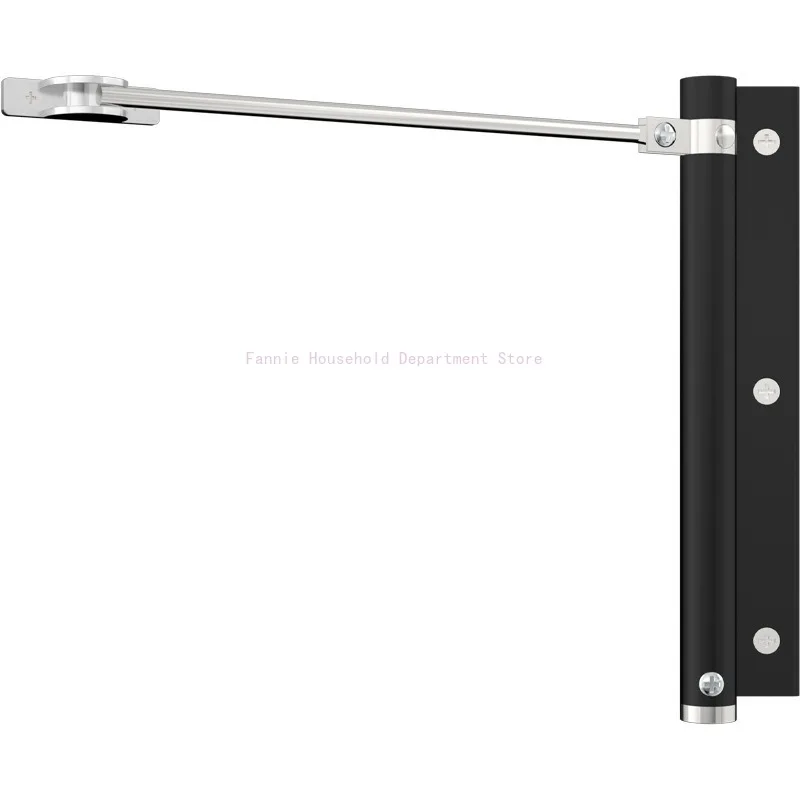 Aluminum Alloy Small Door Closer Home Automatic Door Closing Device Wooden Door Spring Closer Household Hardware Accessories