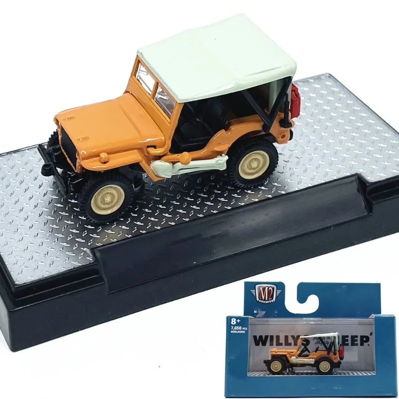 

1:64 M2 Имитация спортивного автомобиля из сплава, Коллекционный готовый продукт, Орнамент, Совершенно новый с упаковкой, Мужской подарок на день рождения