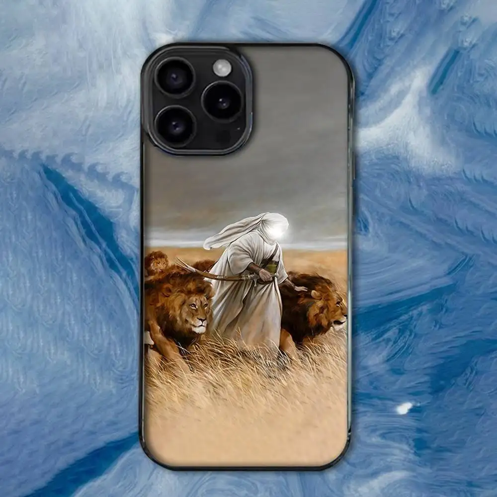 Imam Hussain Shia Ali Phone Case For iPhone 16e,16,15,14,13,12,11,Plus,Pro,Max,Mini Magsafe Magnetic Wireless Charging