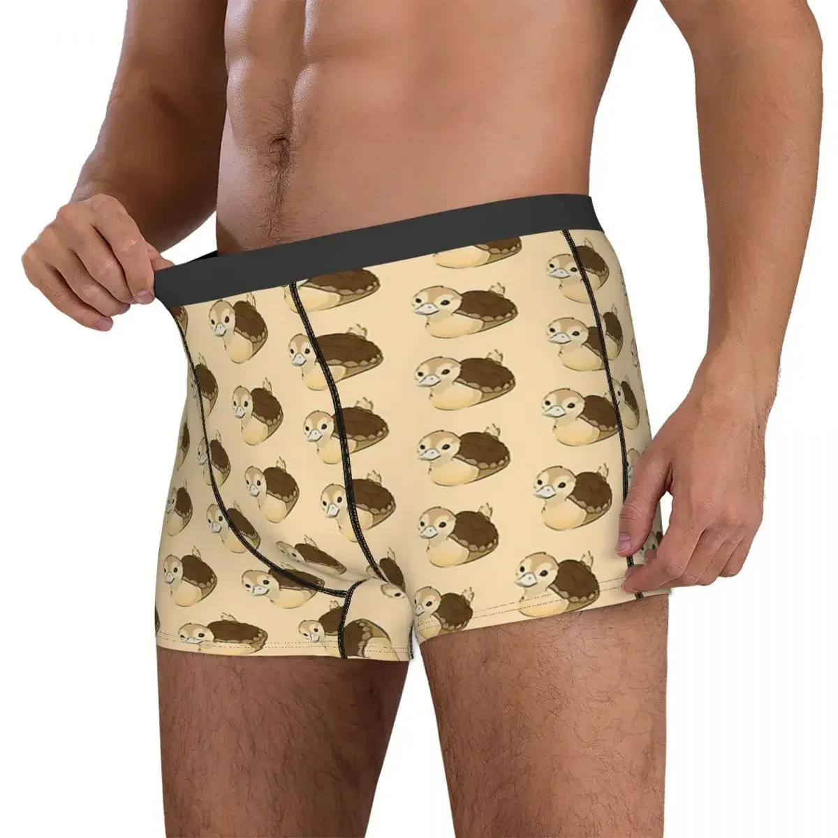 Boxer Underpants Shorts  Turtle Duck Panties Male Comfortable Underwear For Homme Man Boyfriend Gifts