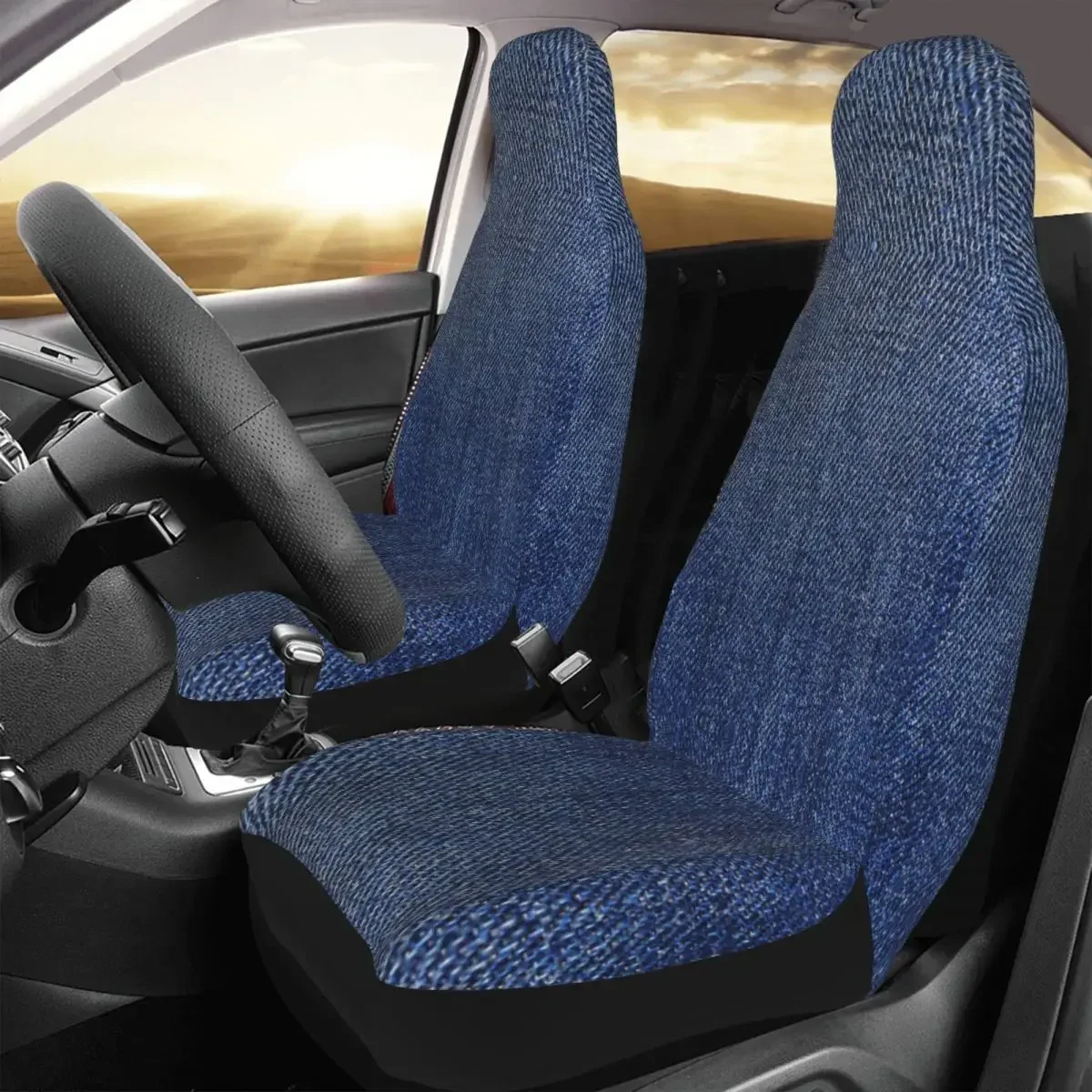 Fondo Pantalones Vaqueros Mezclilla, Funda Universal Para Asiento Coche, Fundas Para Asientos Coche Con Patrón AUTOY