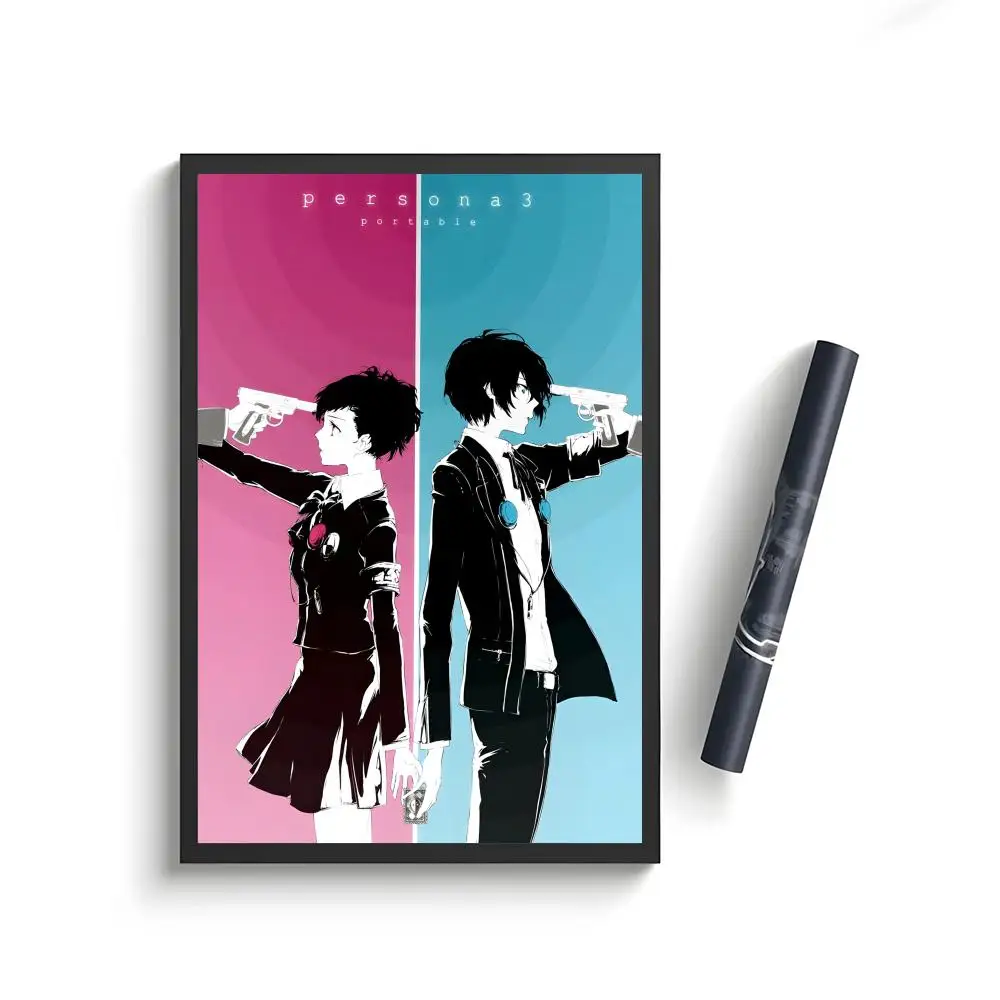 Game P-Persona 3 Reload Poster, Wandkunstdruck, geeignet für Wohnzimmer, Schlafzimmer, Bar, Salon, Heimdekoration, Geschenk – Detail 14