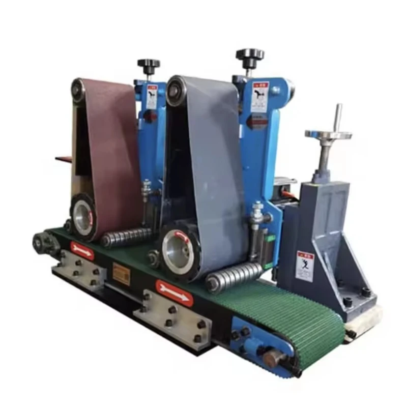 Manual Double Head Combination of Workbench and Swing Arm Manual Deburring Machine