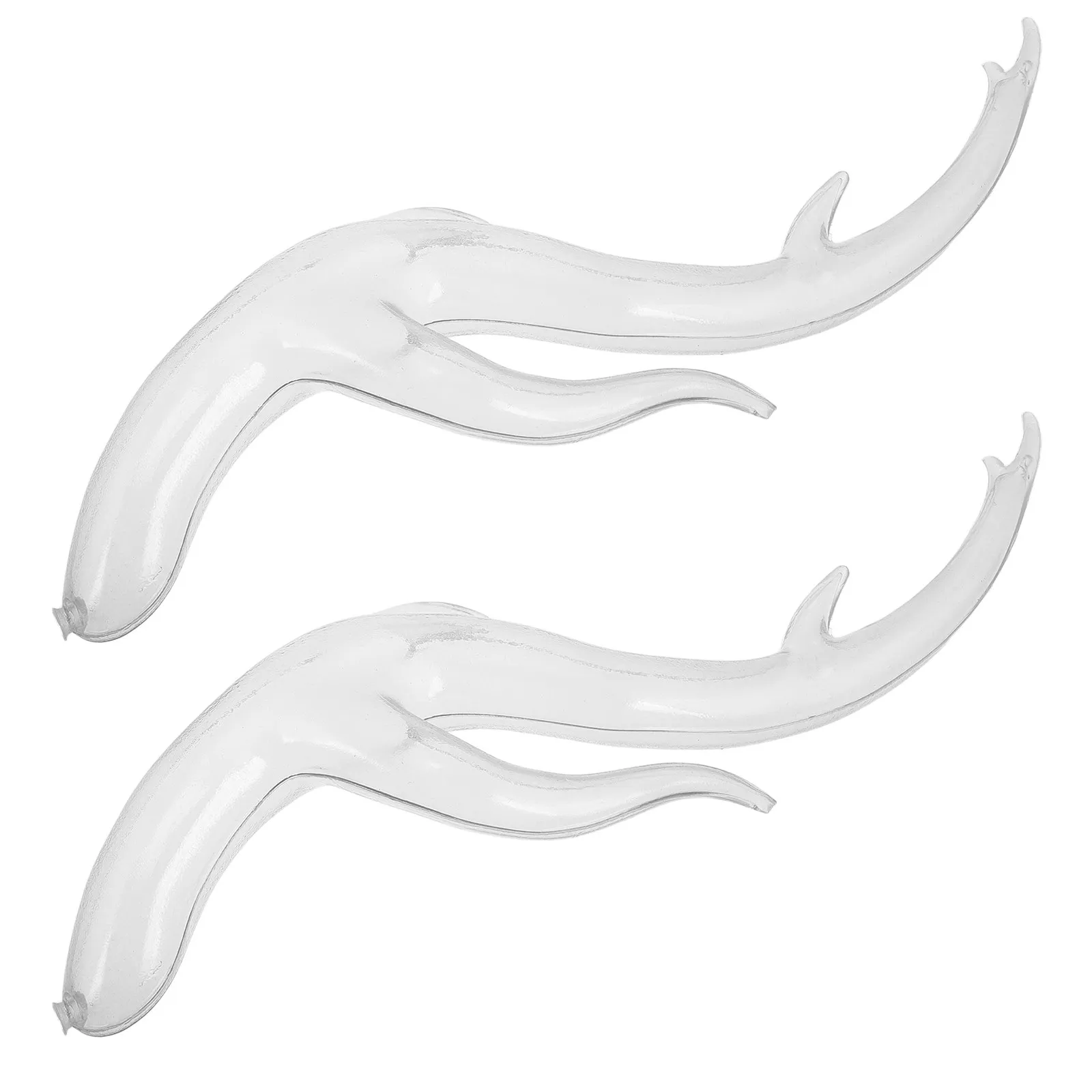 1Pair Dragon Horns Headband Resin Material Realistic Hollow Lightweight for Halloween Cosplay Christmas Party Costume DIY