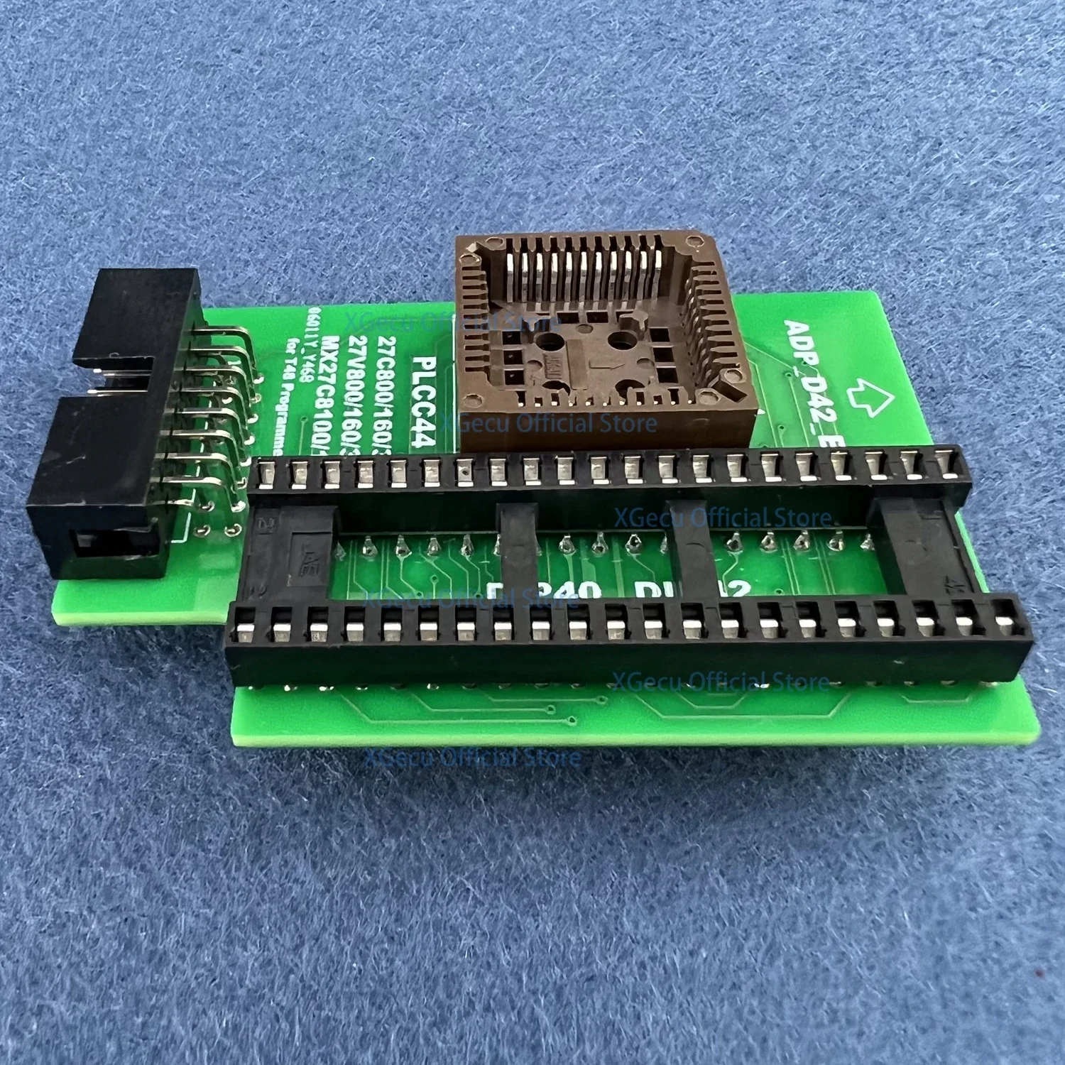 XGecu ADP_D42_EX-A adapter / Socket for PLCC44 DIP42 27Cxxx 27Vxxx EEPROM only use on (TL866-3G) programmer