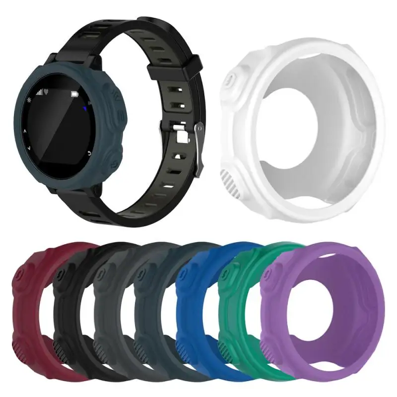 

Silicone Skin Protective Case Cover For Garmin forerunner235 735XT Sports Watch E5BA